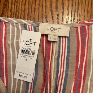 LOFT Striped Dress
